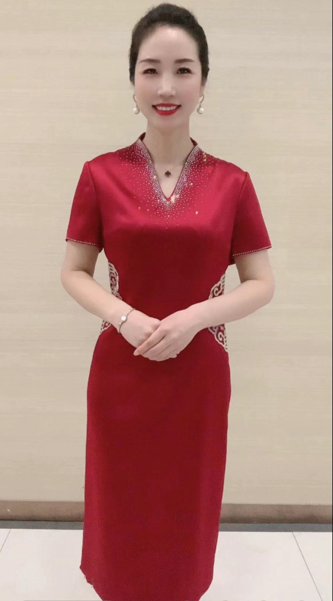 喜妈妈高端礼服裙