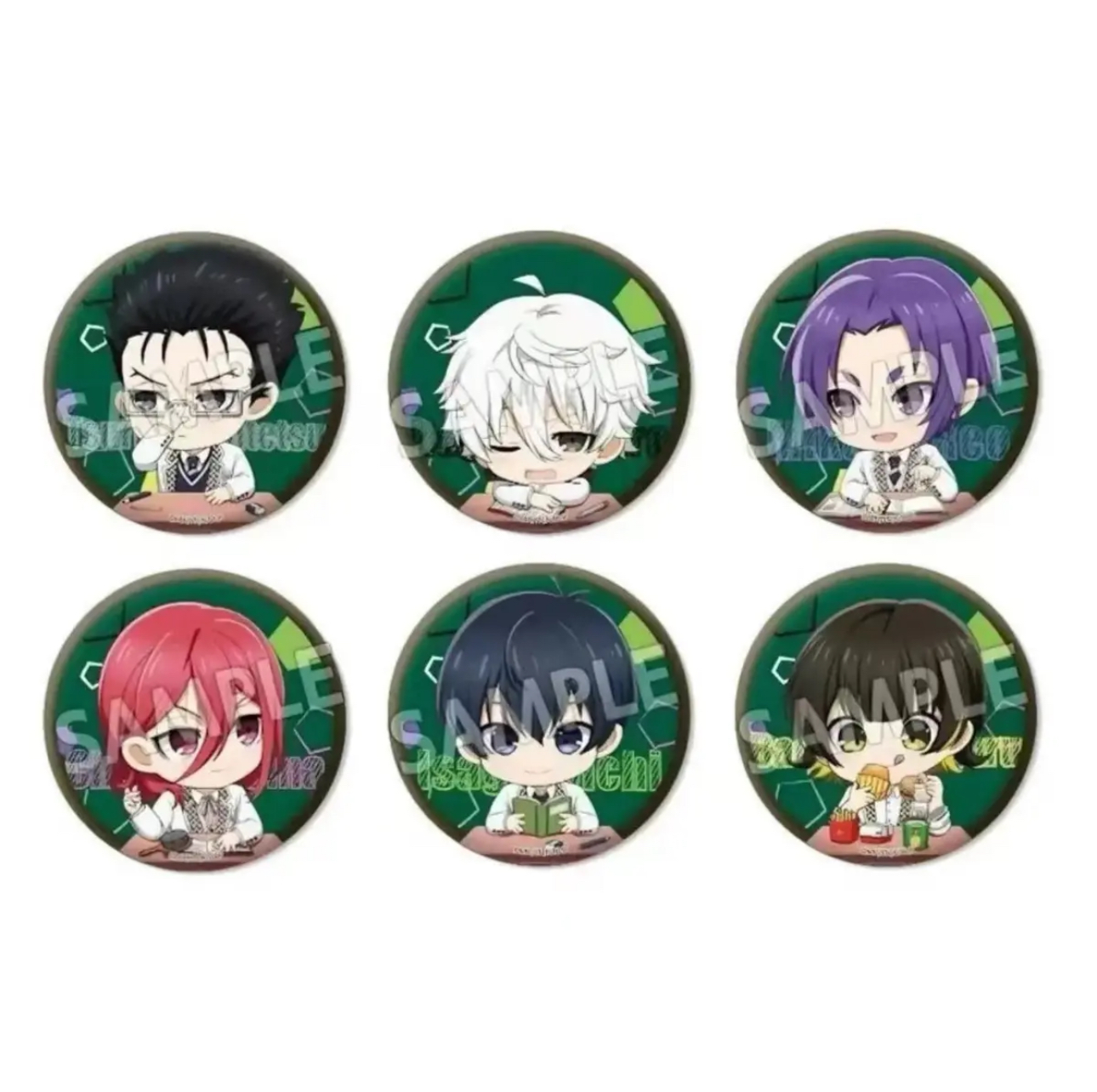 蓝色监狱 大解剖展场贩吧唧【盲盒商品 默认代拆】