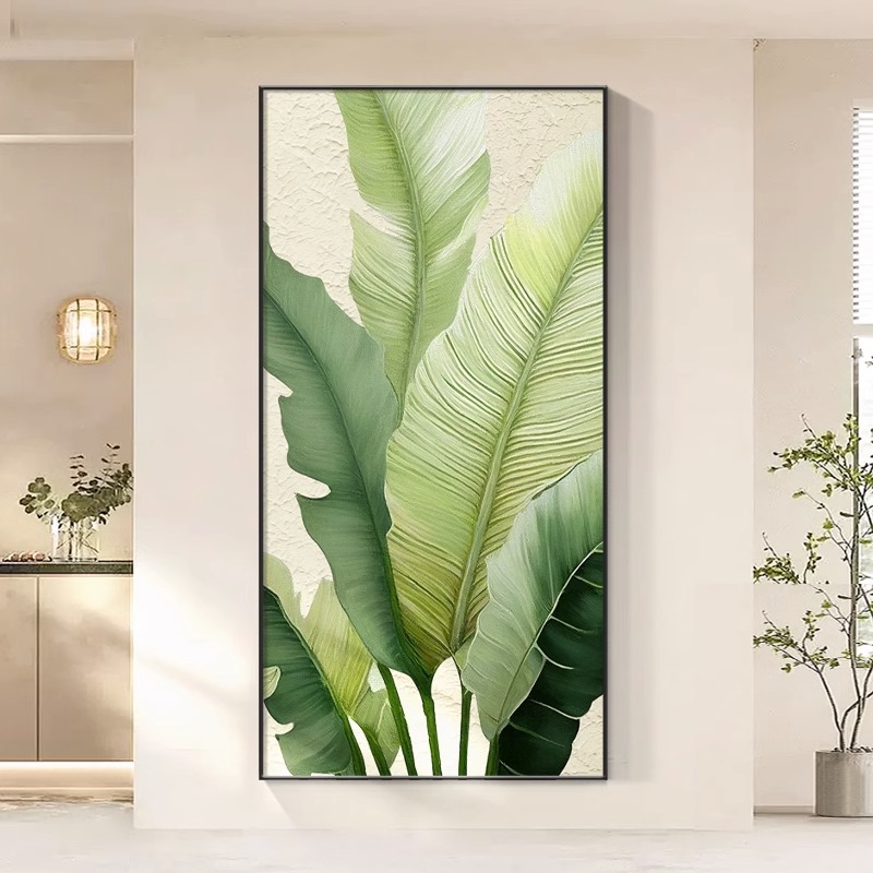 家大业大寓意好入户玄关装饰画轻奢现代简约客厅走廊过道尽头挂画