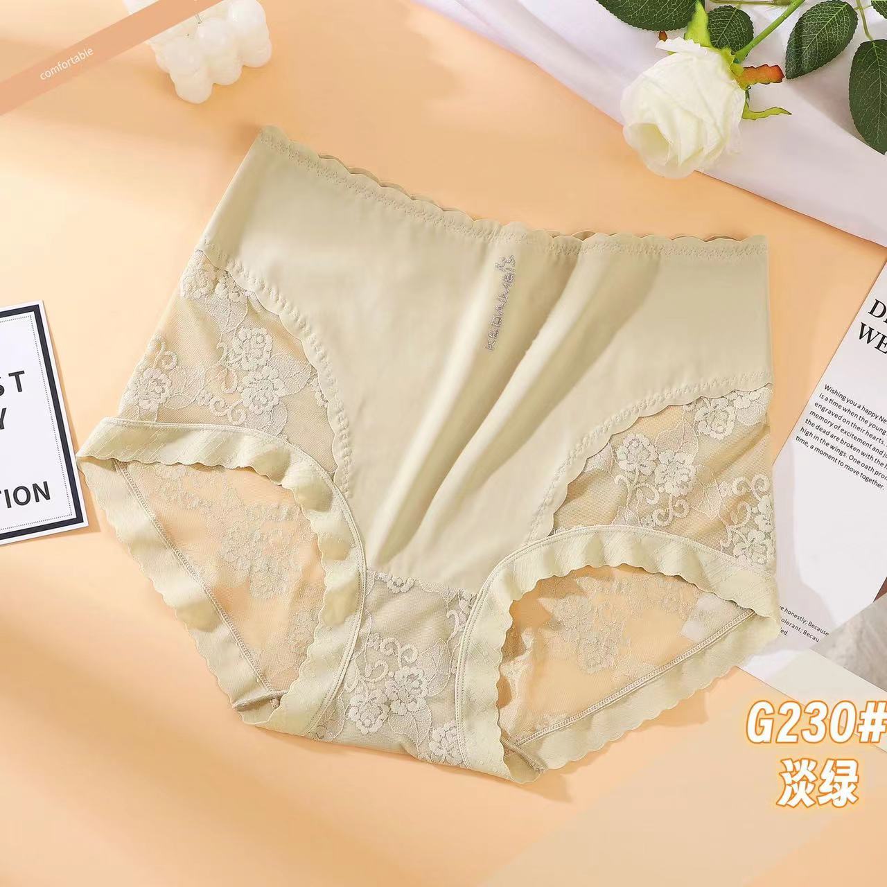 高腰轻塑性女内裤 395