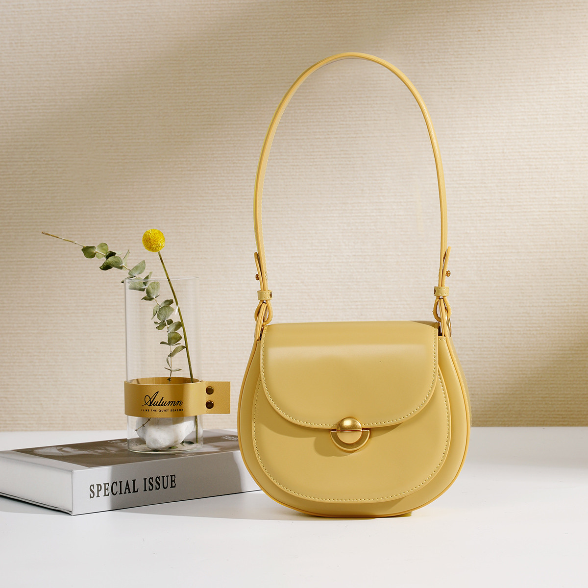 包包女2024年爆款时尚马鞍包休闲把挨打单肩斜挎手提包手机包