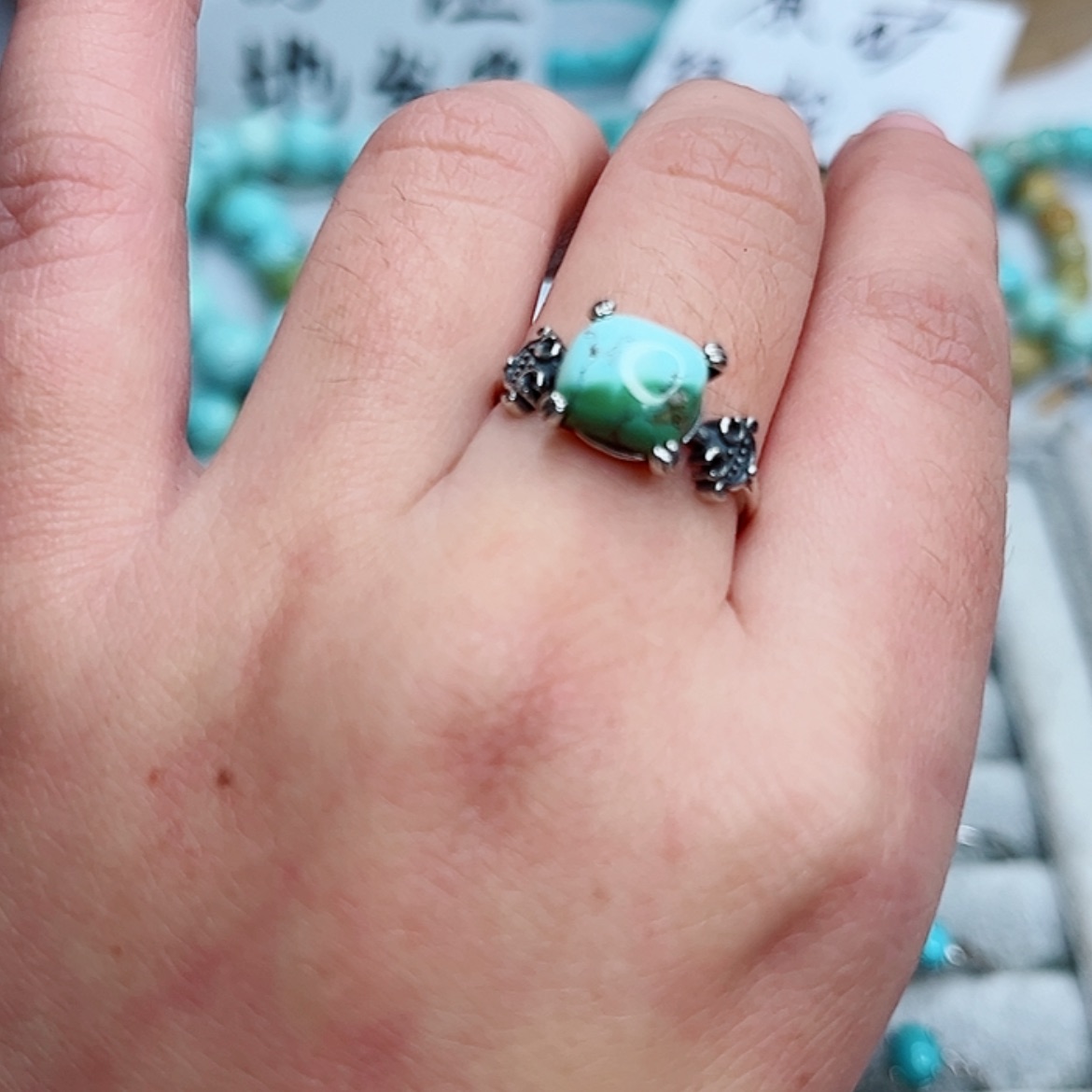 【闪购商品】绿松石绿松石未镶嵌?*薇