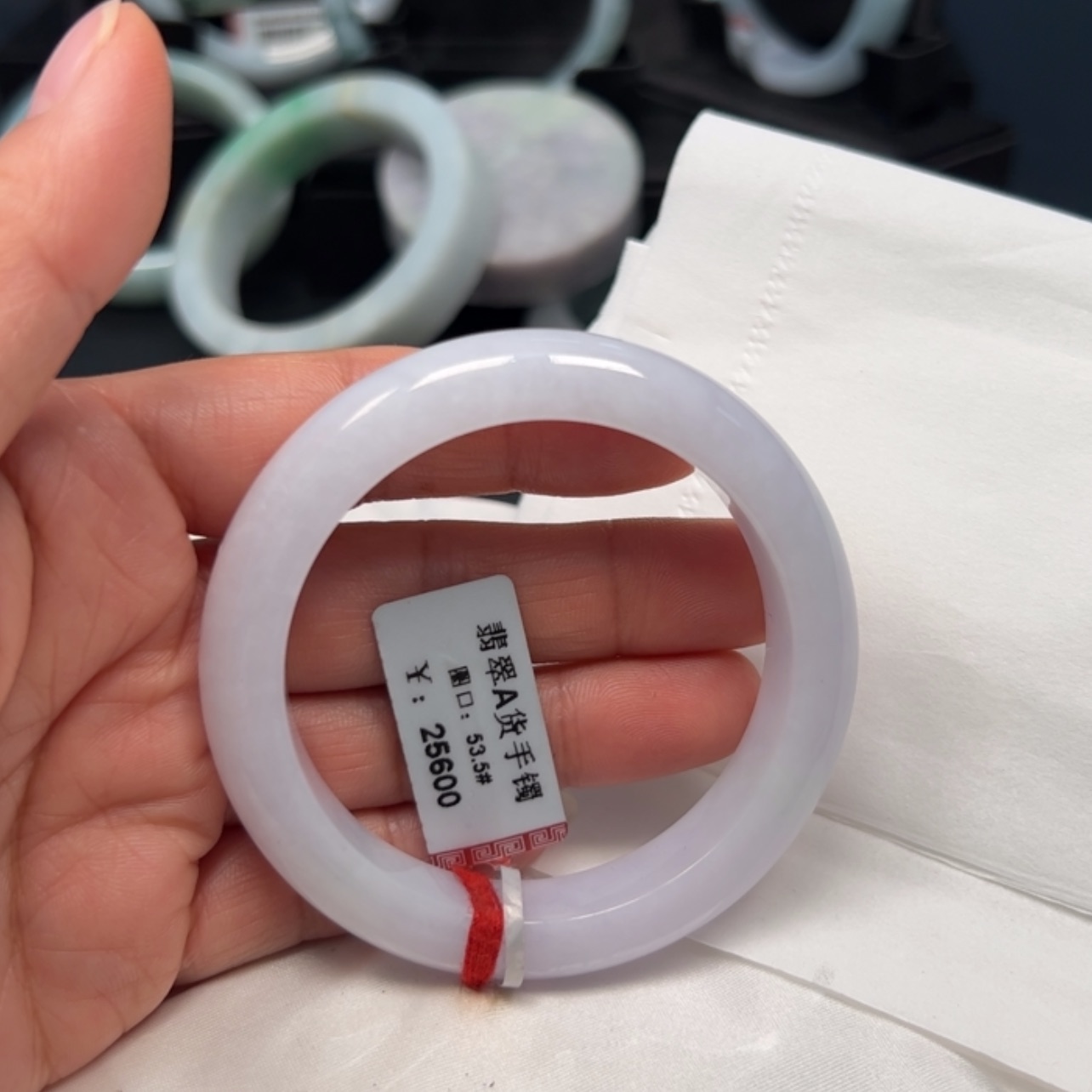 【闪购商品】翡翠手镯未镶嵌毛***丽X