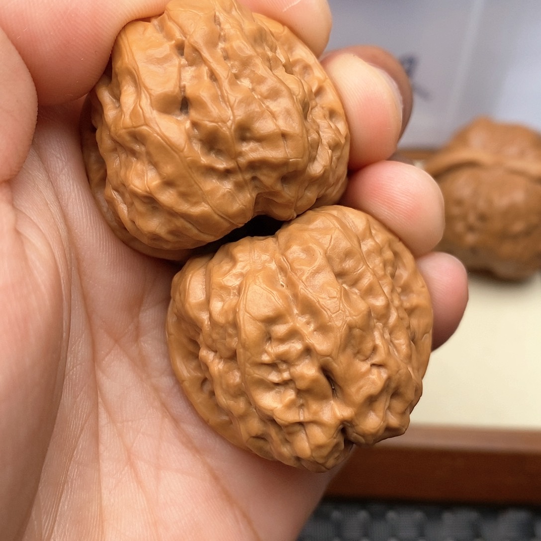 文玩核桃把件边35左右