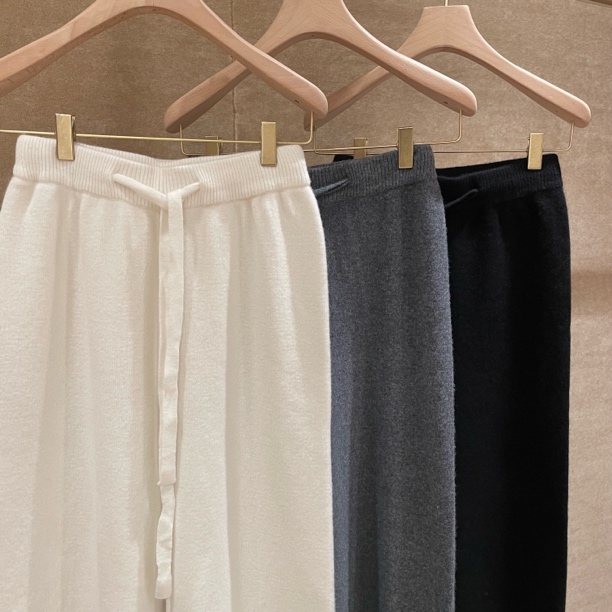 全新未使用  英国轻奢【Fannt】阔腿羊毛裤