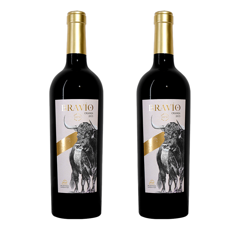【原瓶进口】西班牙大黑牛布拉维奥佳酿干红葡萄酒13%vol750ml
