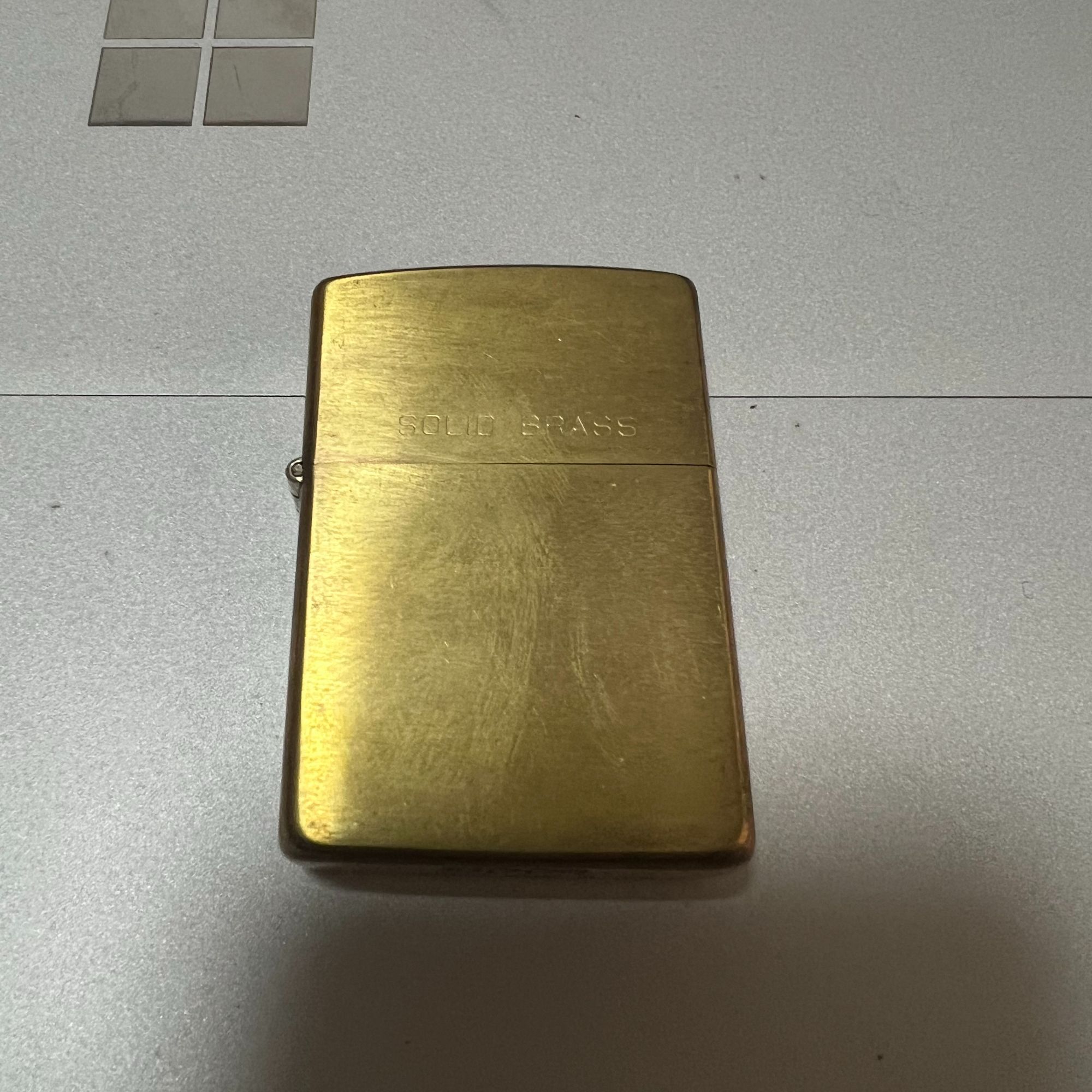 防风煤油打火机美版黄铜刻沙子经典设计原装金色手工创意个性银色