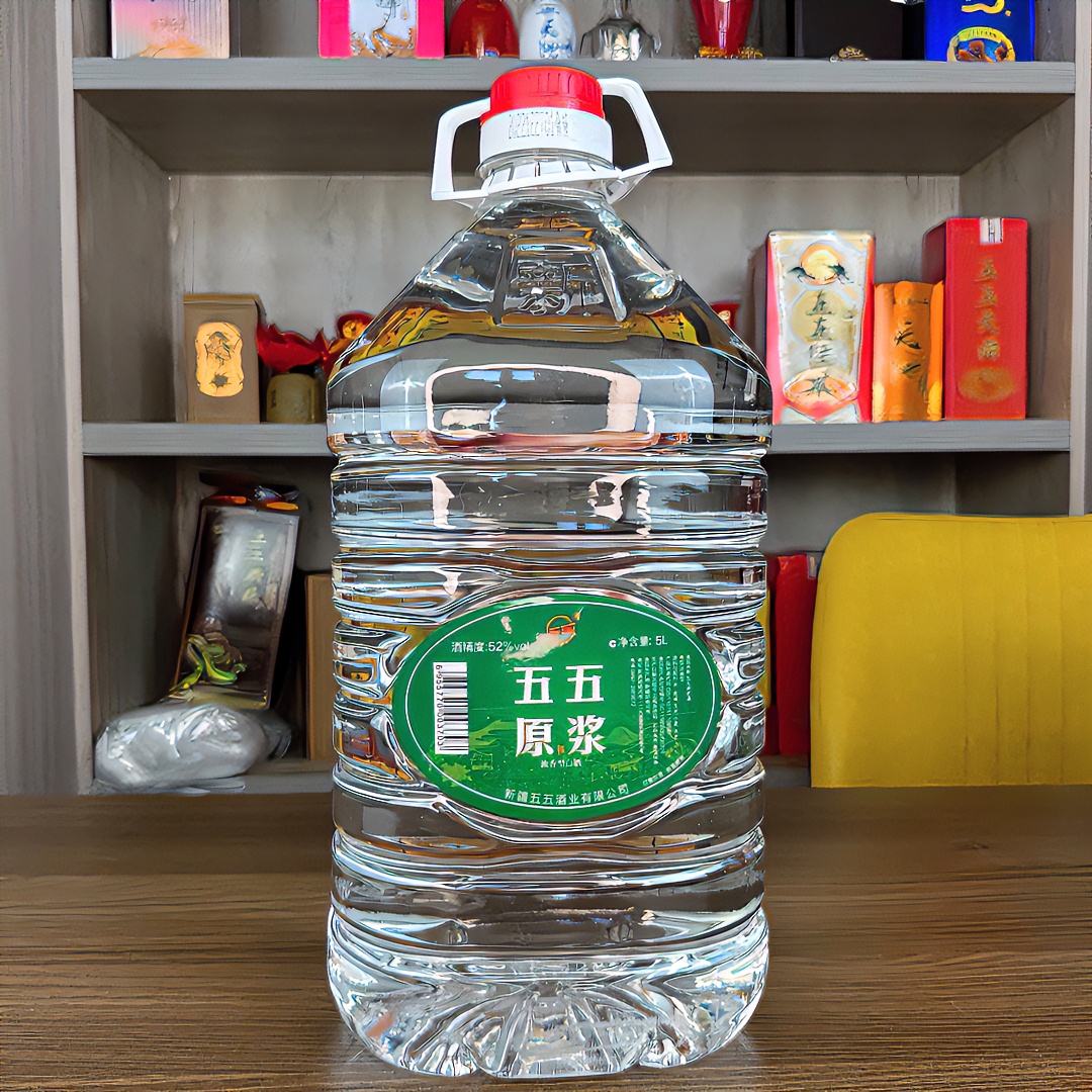 五五原浆60度5L装浓香型白酒60度