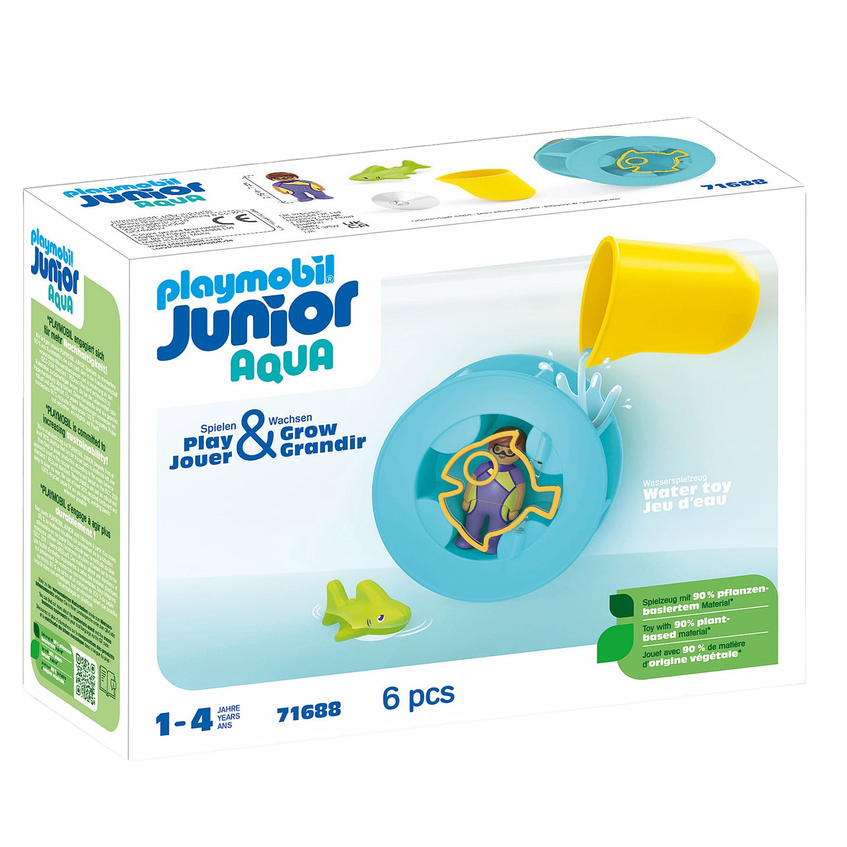 palymobil 摩比世界 71688 带着小鲨鱼的水车