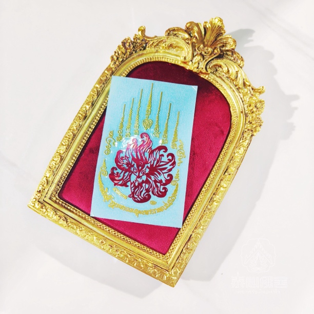 泰国特色 凤九玖尾两色贴纸手机贴纸