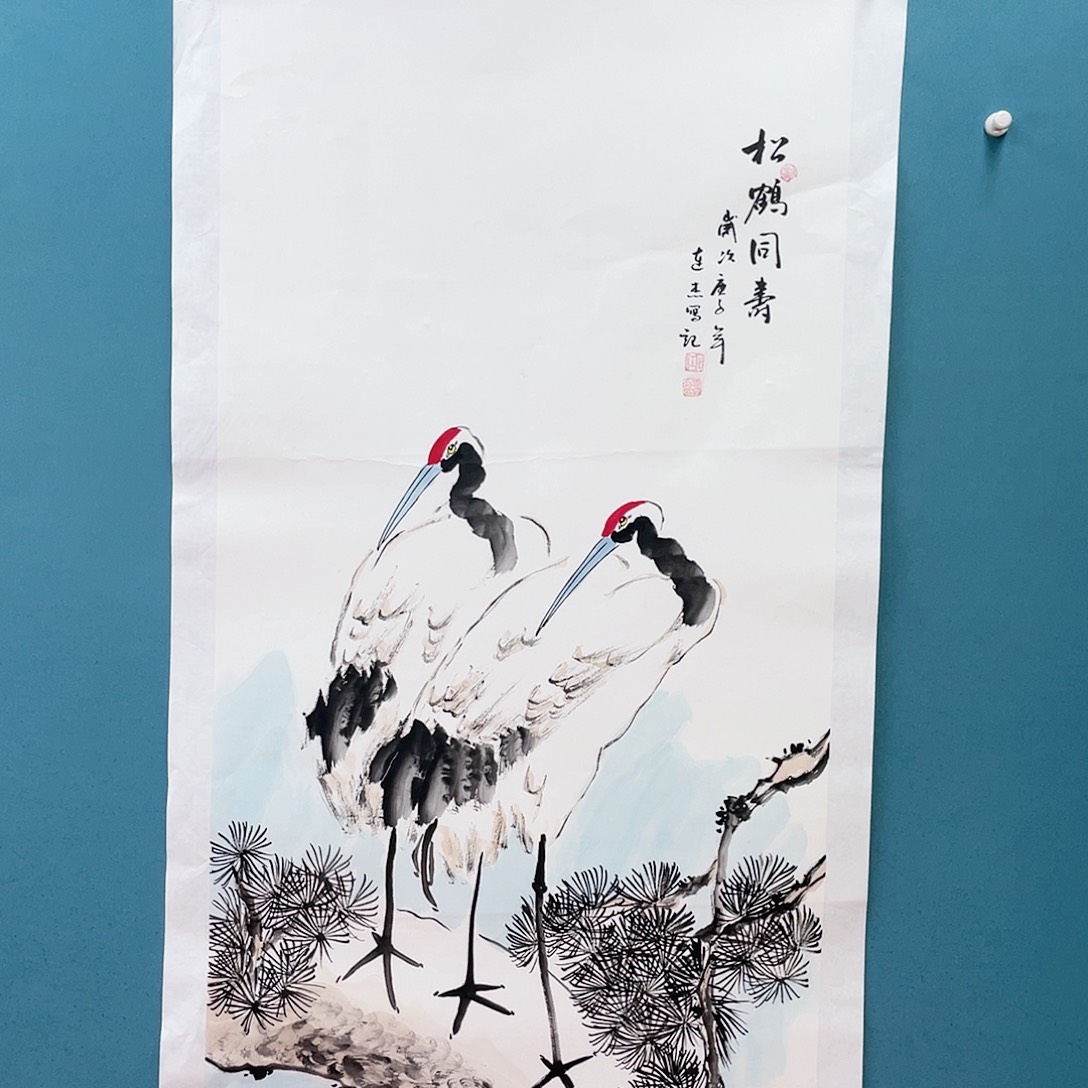 绘画覃连杰画家花鸟