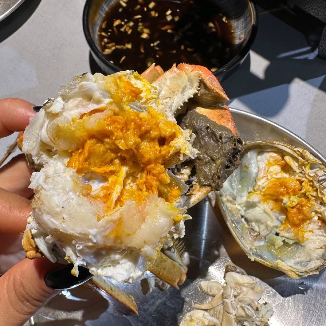 【活蟹】自家吃划算的特大公蟹5.9-6.2两 6只 精品大闸蟹顺丰到家