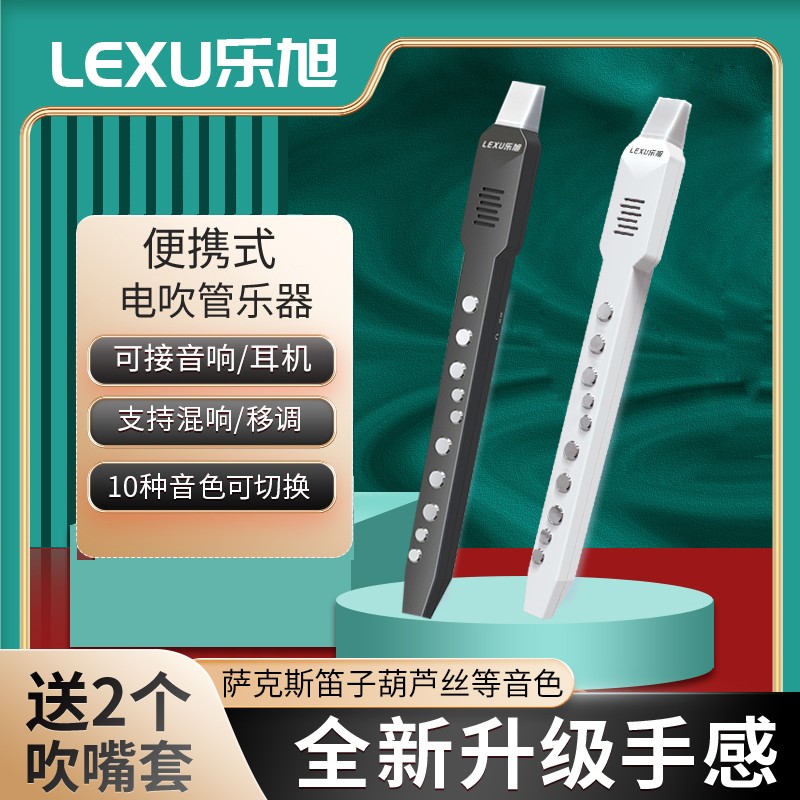 乐旭升级电吹管乐器大全专业中老年初学萨克斯葫芦丝唢呐小电吹管