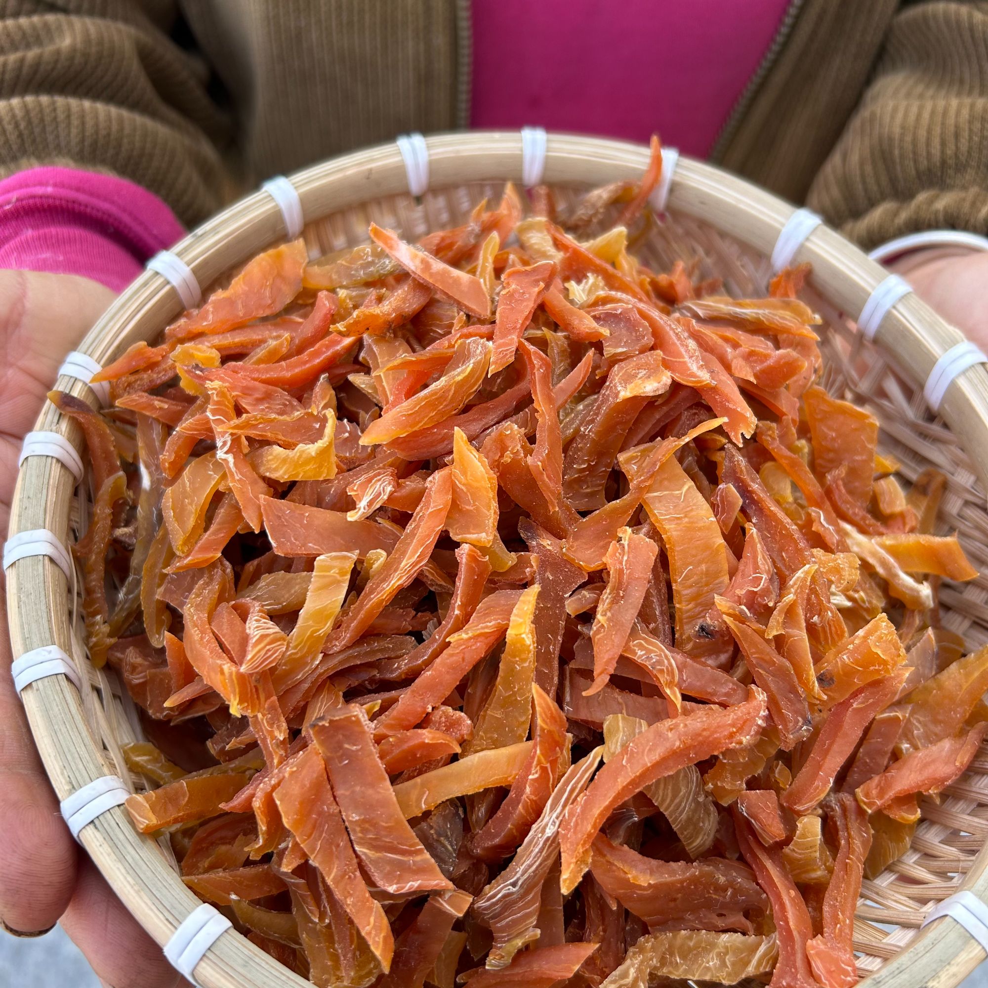 【跑跑助农帮卖】农户自制干货现称散货红薯干1000g