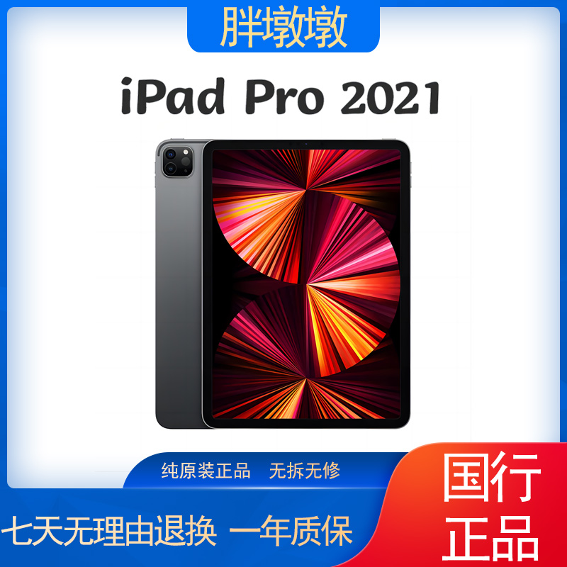 准新品Apple/苹果iPad Pro 2021款11英寸M1芯片256G 平板电脑_二手商品