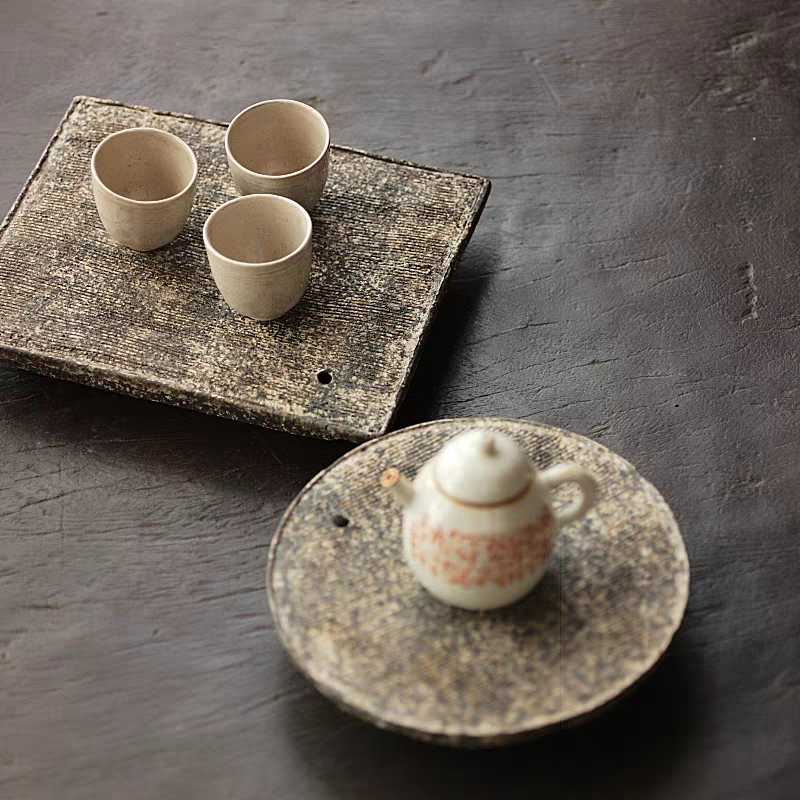 松风舍赤贫方壶承手工简约日式