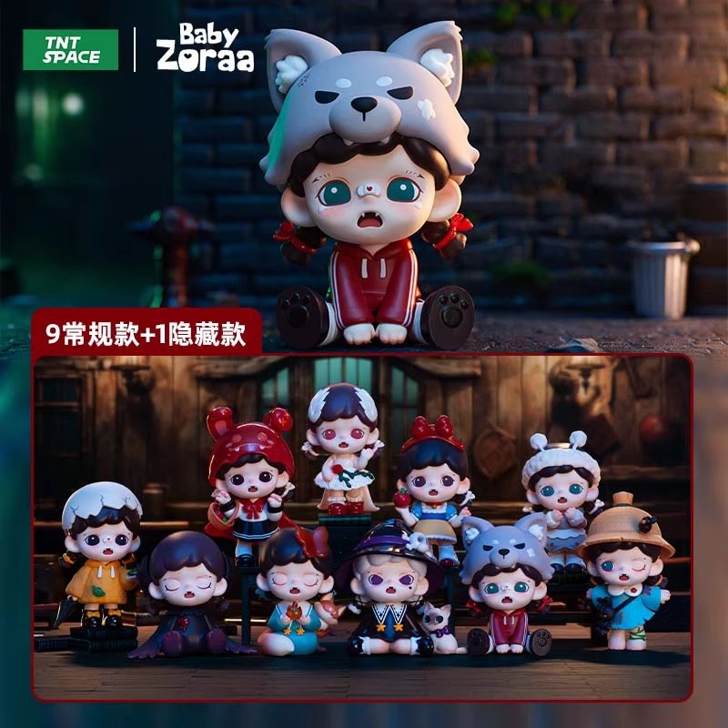 【主播代拆】Zoraa不能说的秘密系列盲盒TNTSPACE捣蛋日记2潮玩手办