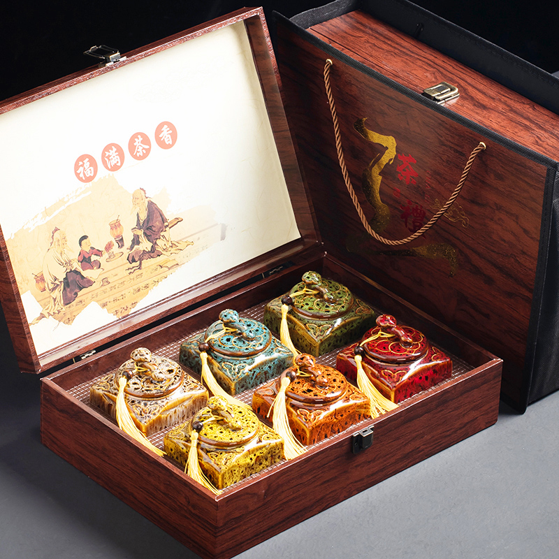 兰花香福建八马安溪铁观音特级浓香型茶叶礼盒装2023新茶高端过年