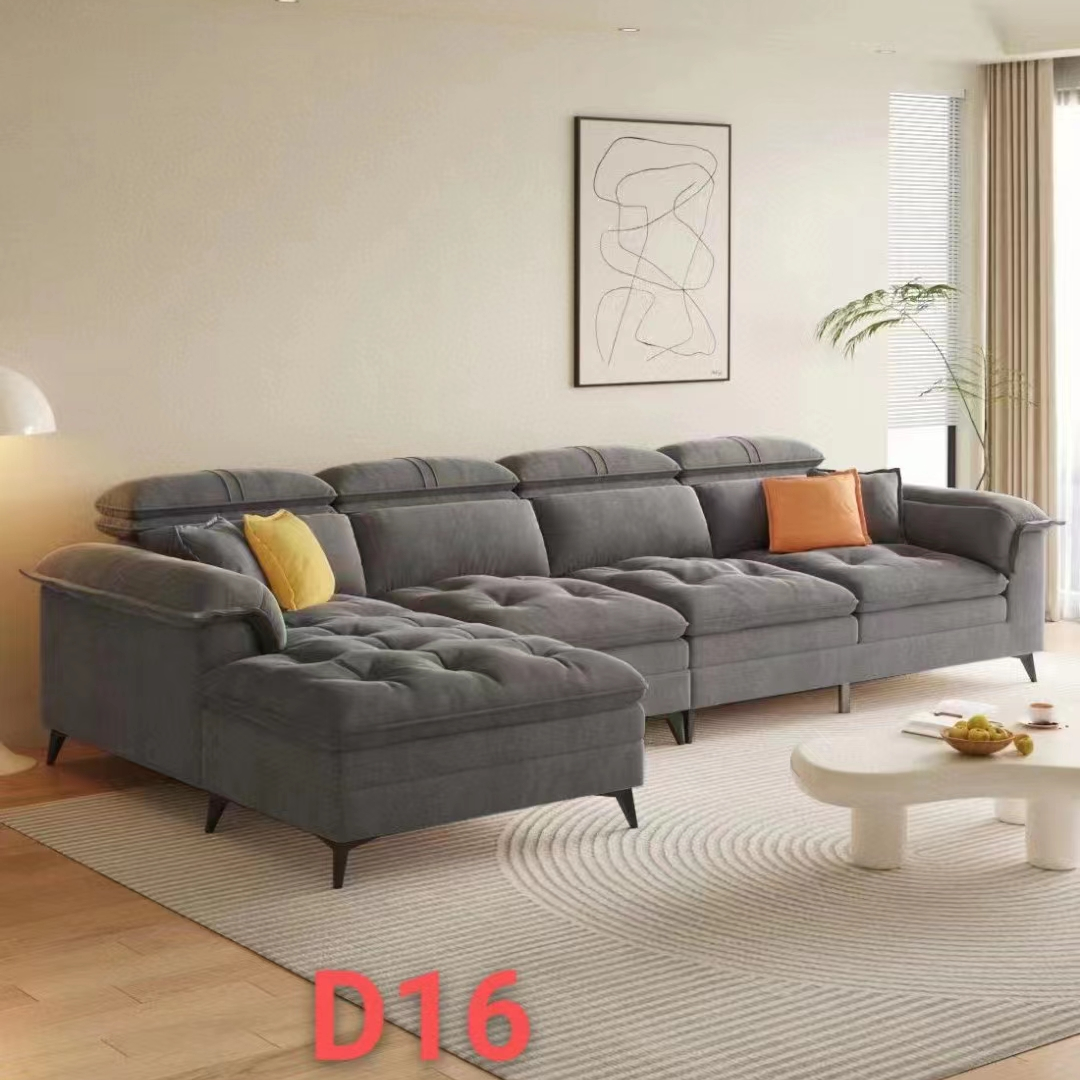 轻奢客厅家用极简布艺沙发