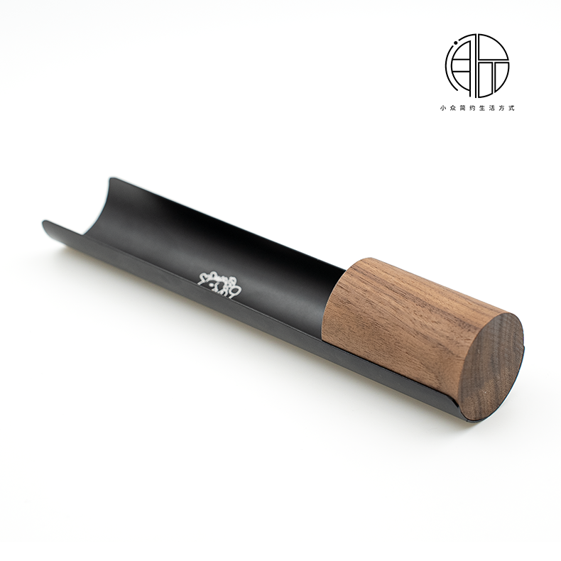 茶则/铝合金/胡桃木/投茶利器/非常实用复古创意便携式小型家用