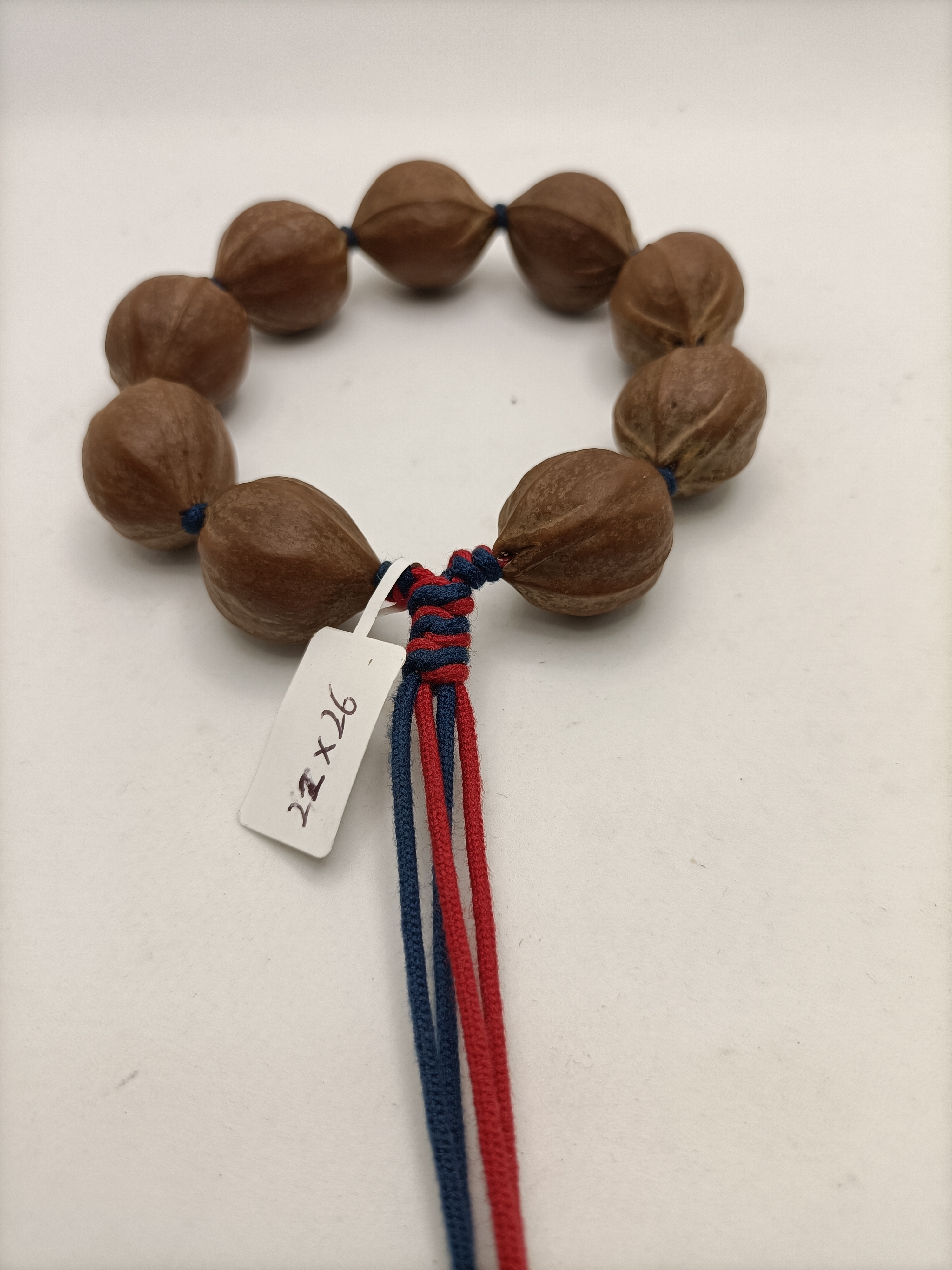 非金属木质手链 正宗梅林百年老树铁核22/26三花铁核