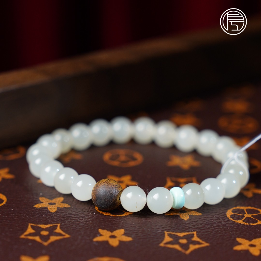 左边婷姐丨和田玉手串（B907） 