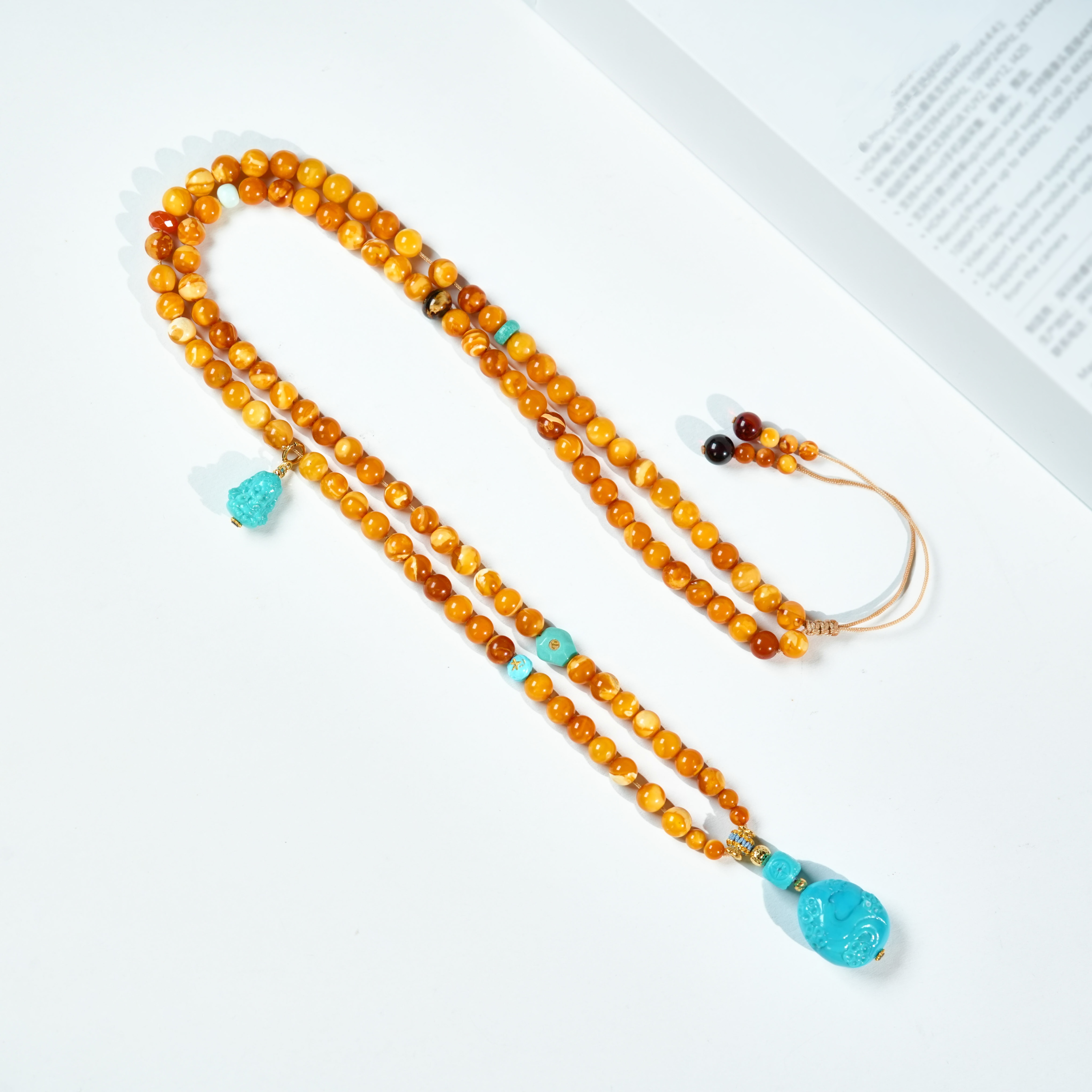 【左边婷姐】琥珀吊坠（C939）