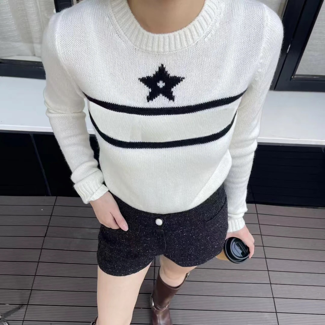 ZLB—设计师羊绒五角星毛衣