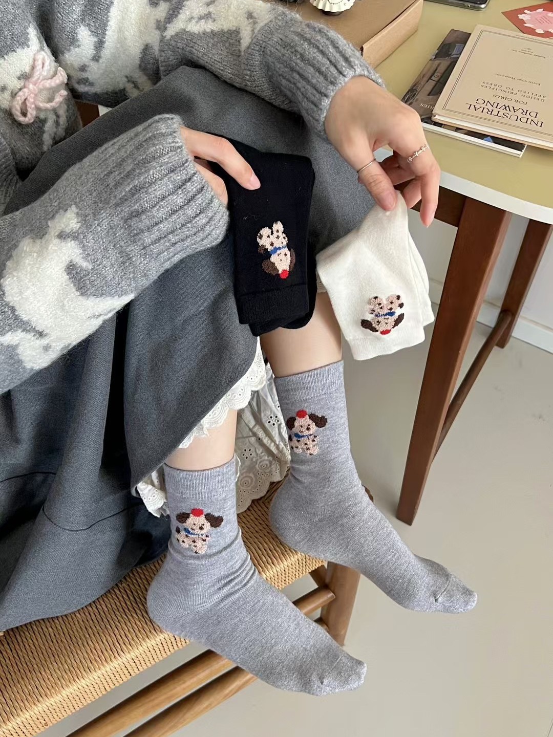 【直播间补差价专用链接】1-5秋冬新款中高筒长袜