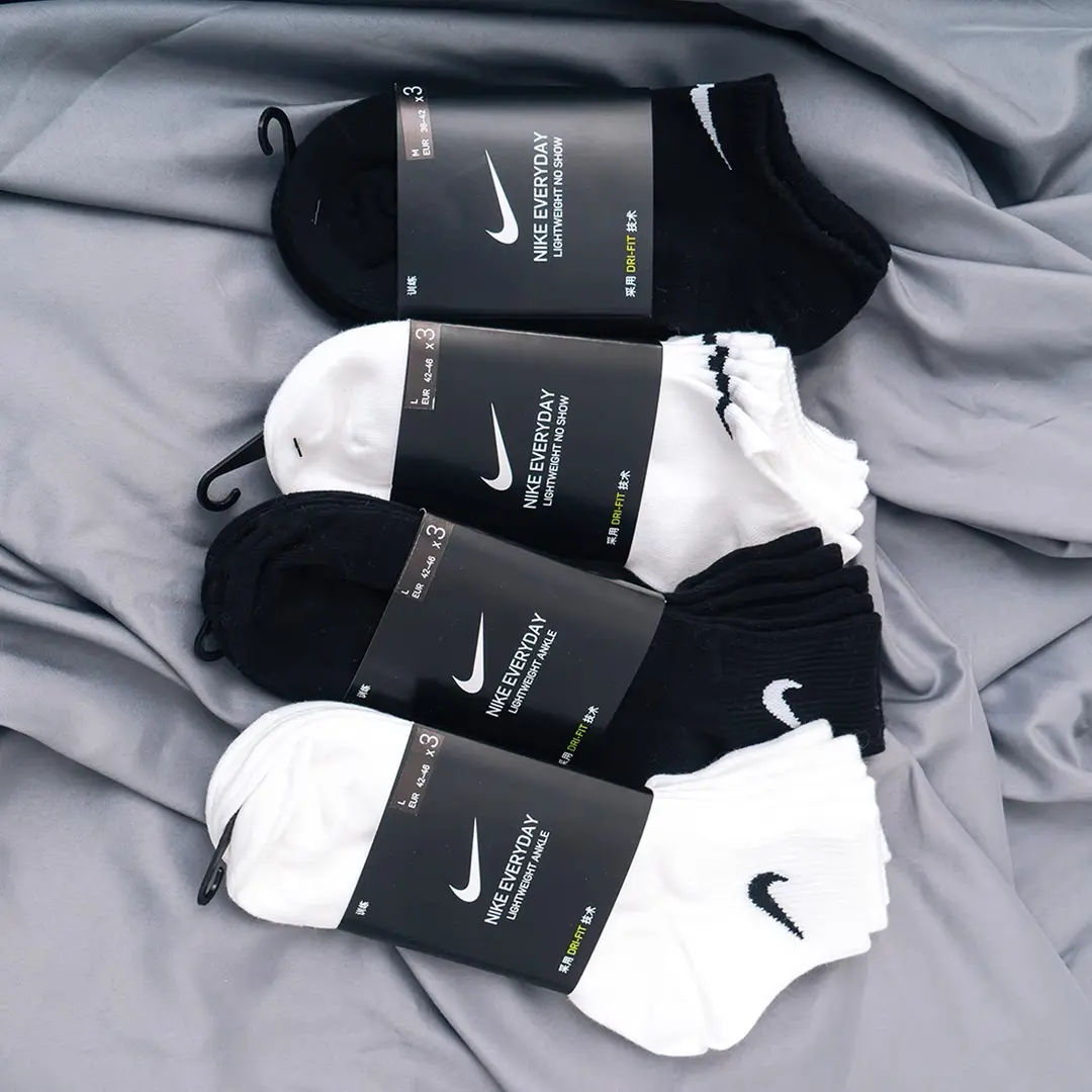 （特价清仓）Nike耐克袜子男中长筒毛巾底纯棉女袜棉袜篮球运动长袜