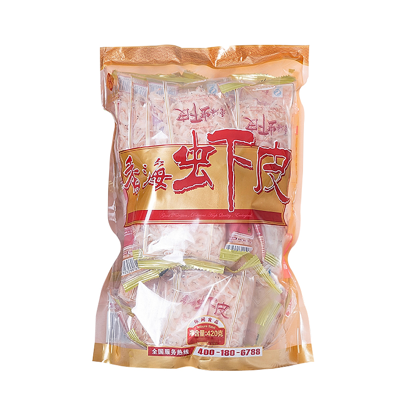 香海淡干虾皮 干货海鲜新鲜鲜活虾干营养丰富晒干食用全国健康420