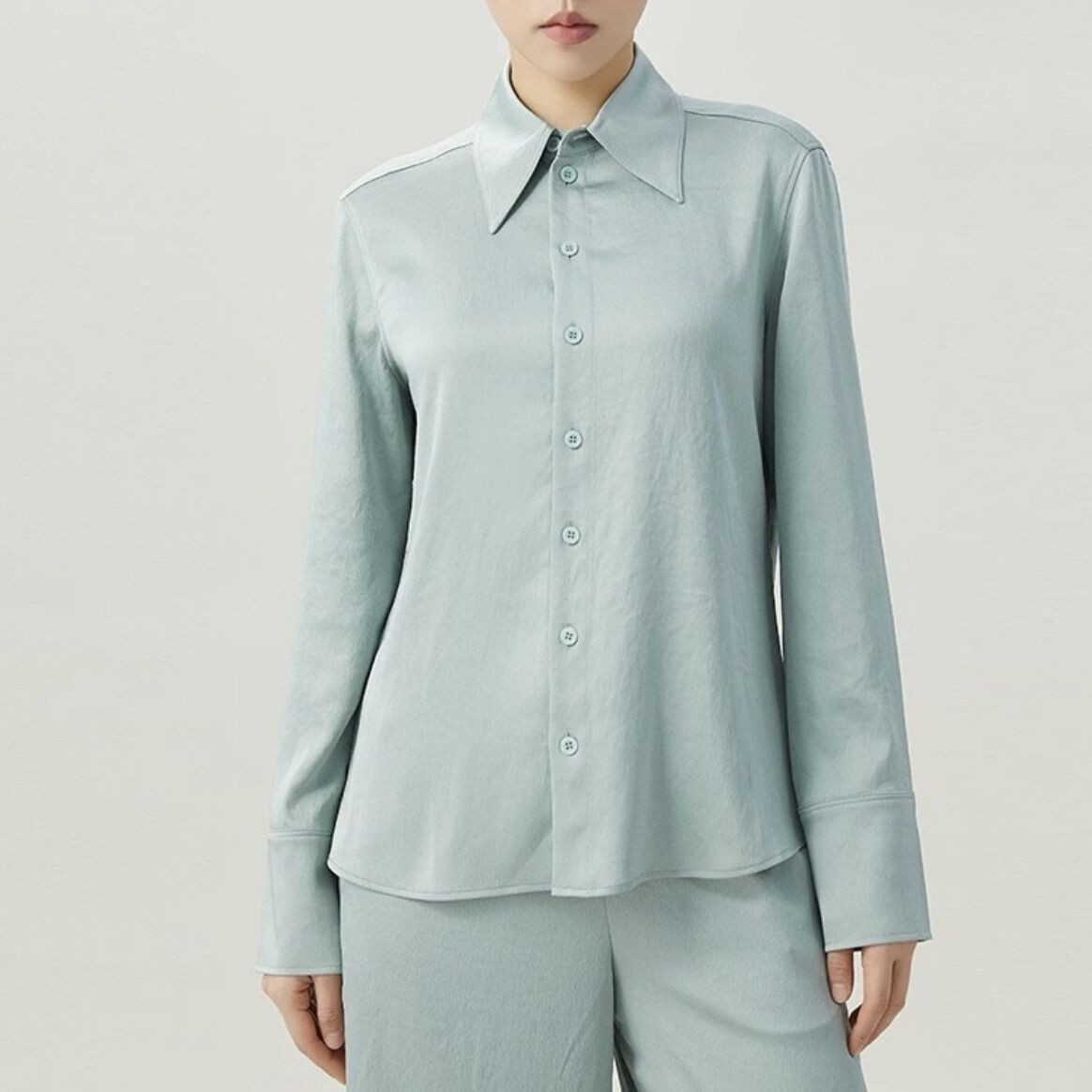 【商场同款】时尚简约百搭宽松衬衫1300850