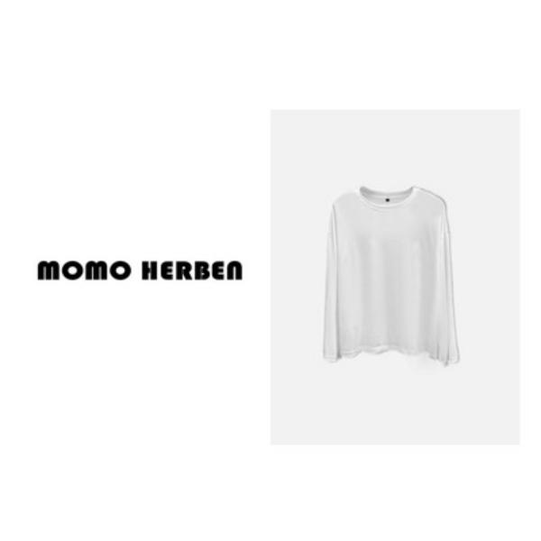 MOMO HERBEN 圆领极简纯色百搭T恤 M045