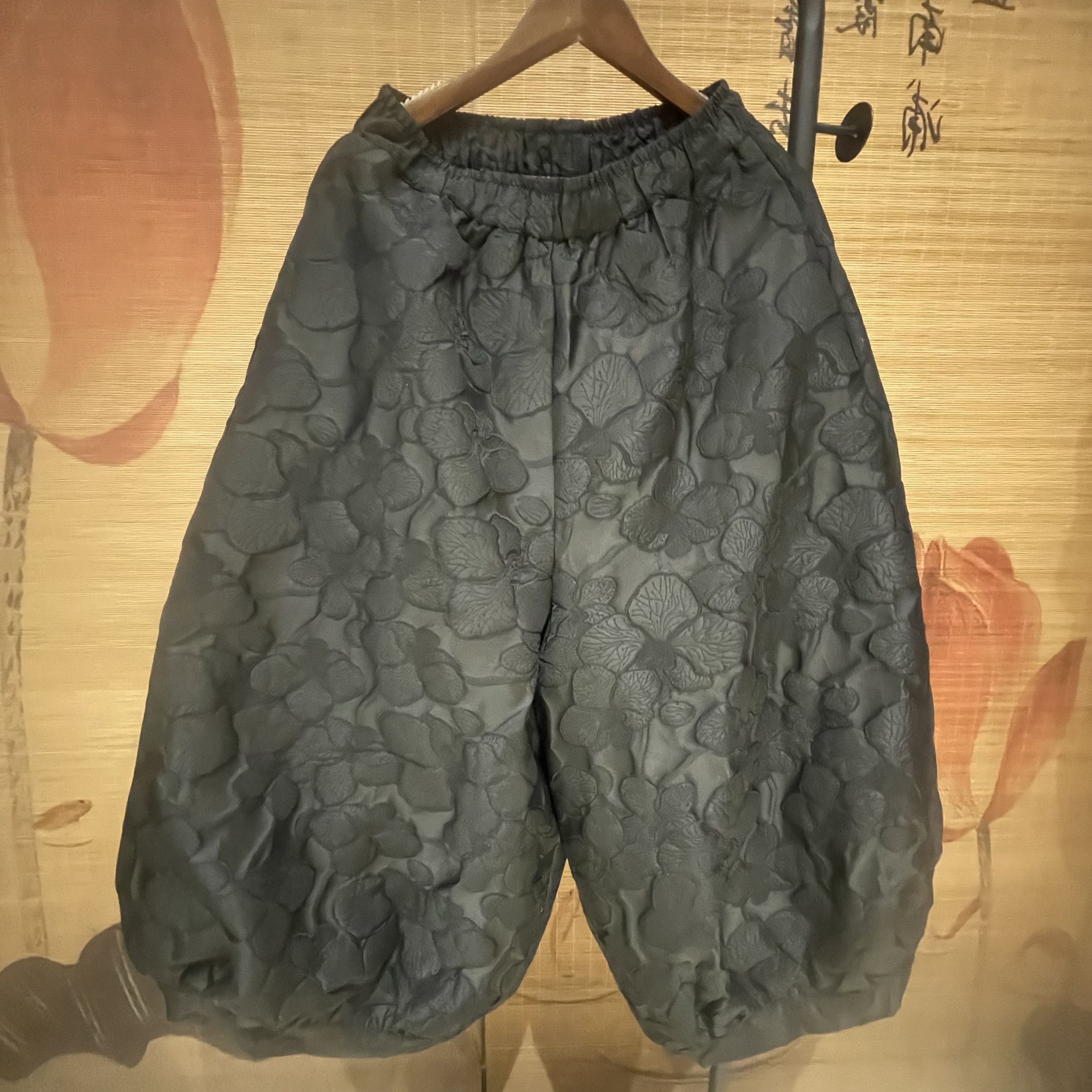 老弗爷国潮风提花灯笼裤176