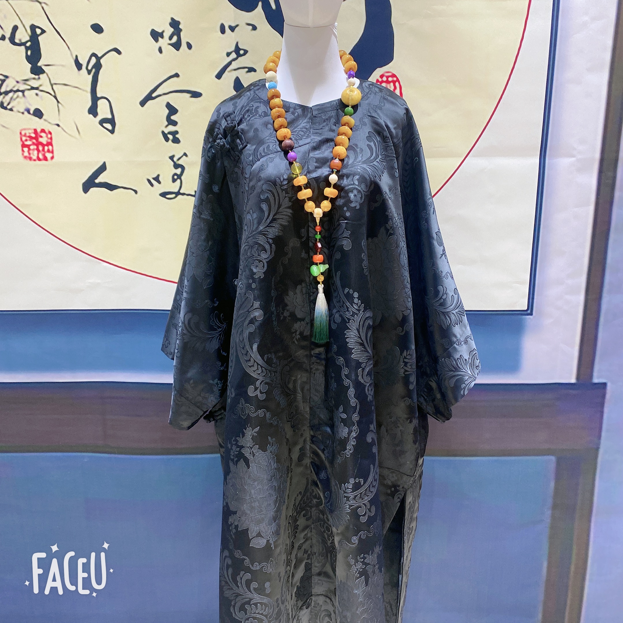 老弗爷原创提花长裙119