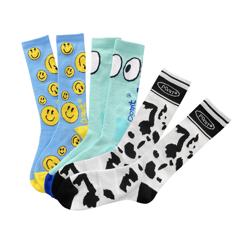 pomt滑雪袜运动新款单板双板通用男女同款保暖吸汗加厚高筒运动袜