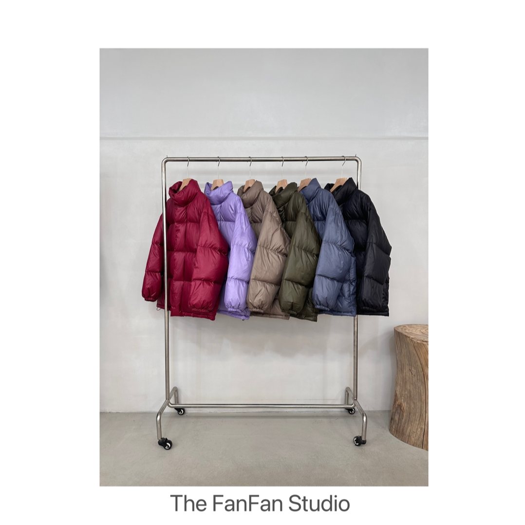 FANFAN－010彩色立领休闲羽绒服