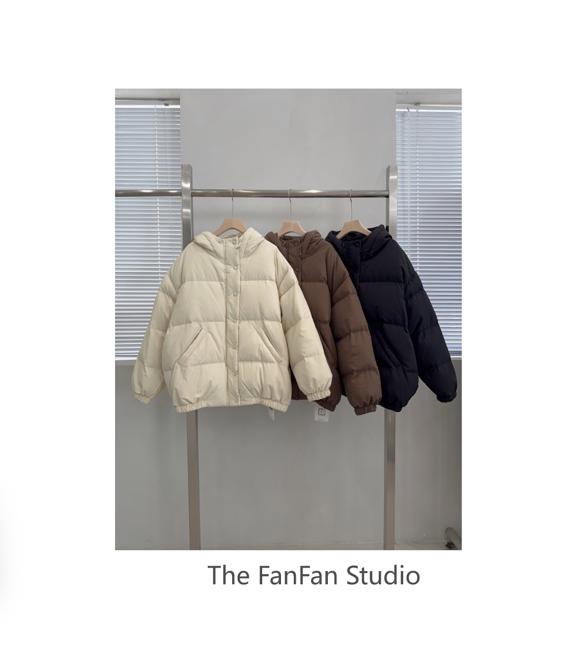FANFAN-038连帽休闲羽绒服