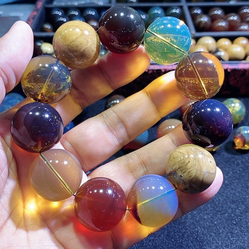 【闪购商品】琥珀裸石未镶嵌