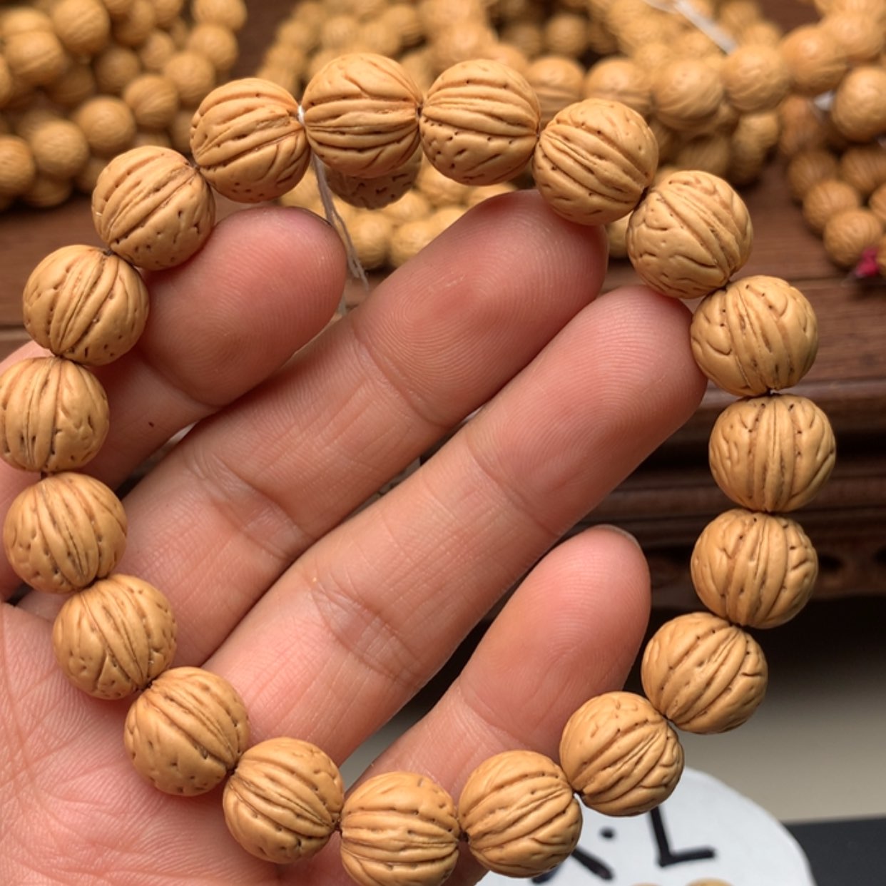 【闪购商品】桃核手串6***子