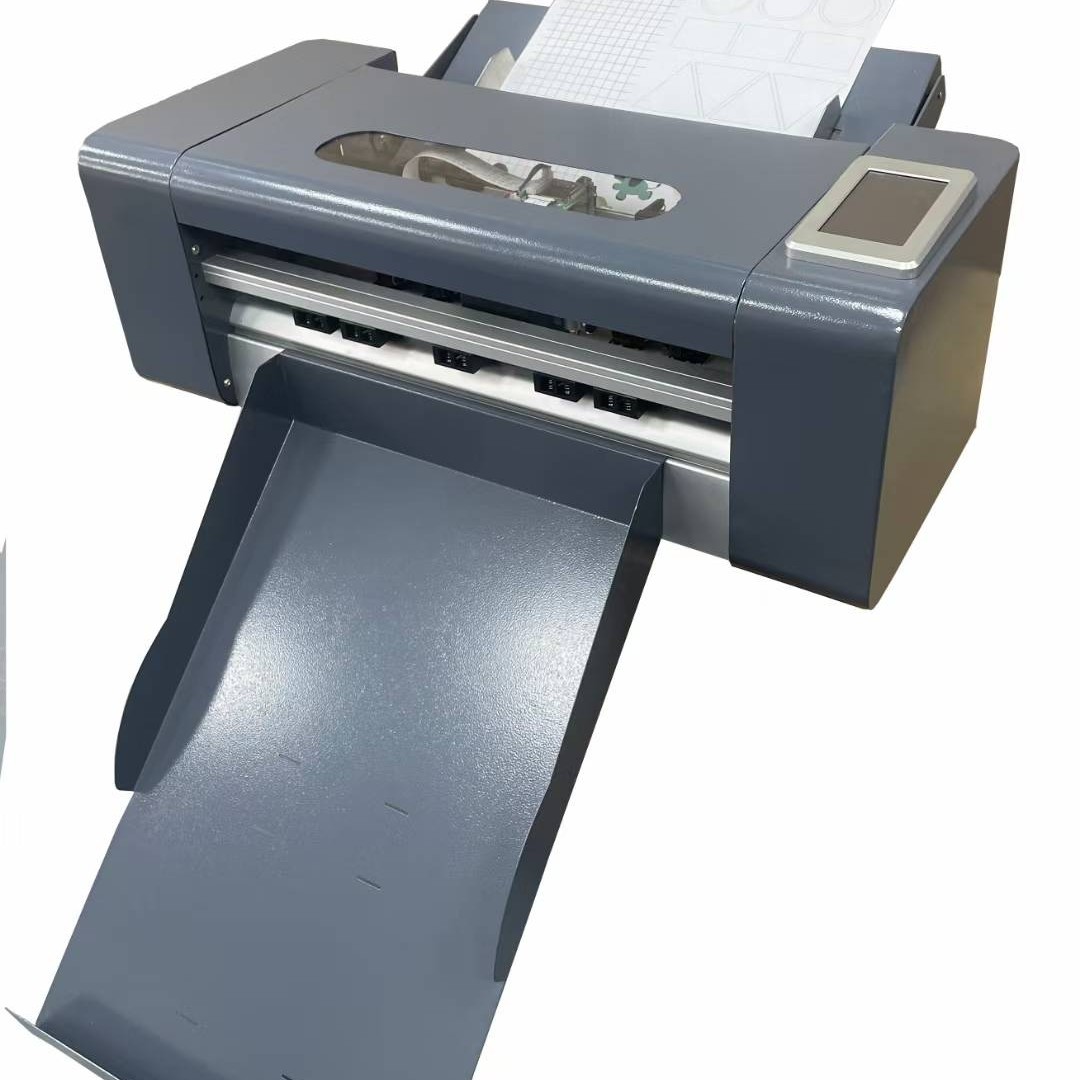 佰印摄像头全自动模切机异形不干胶标签信封包装切割划线