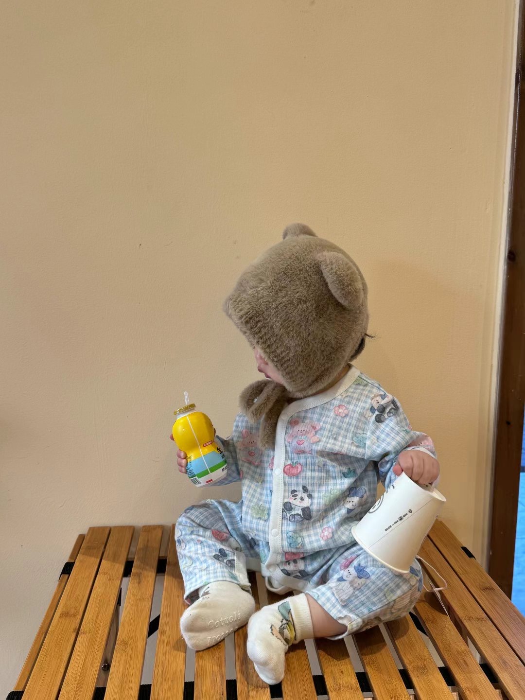 时尚连体爬服宽松