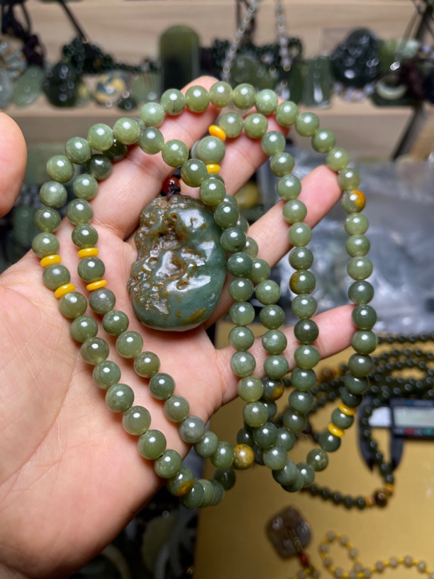 天然和田皮子石来好运太湖石大富大贵