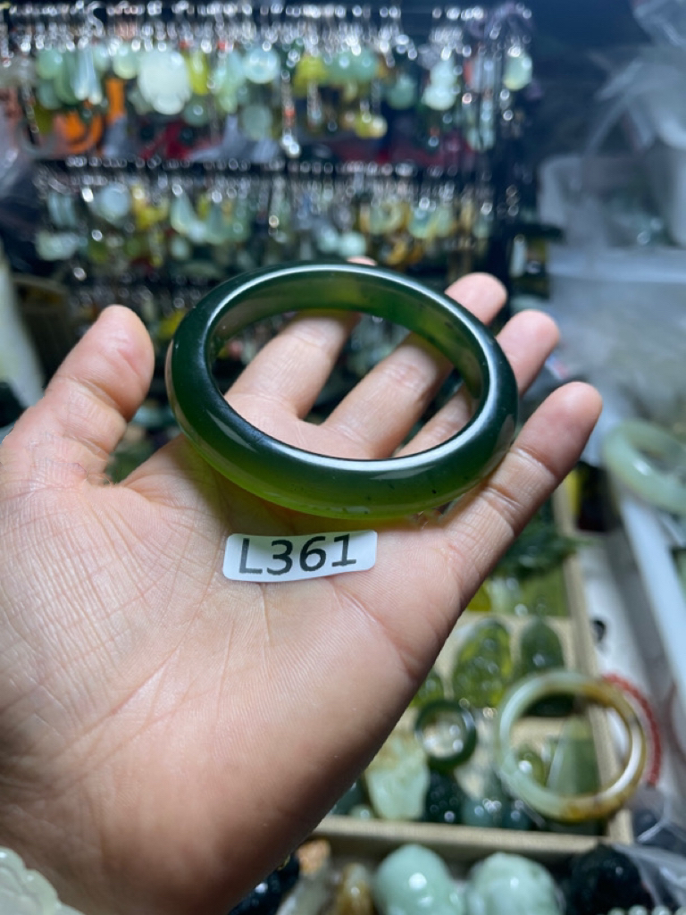帝王绿手镯.天然玉石手镯.正版手镯58口径（也可以自己备注口径