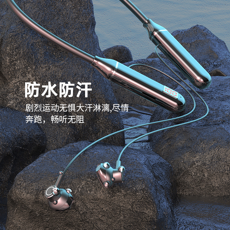 新款挂脖式蓝牙耳机升级K歌带自耳返带混响唱歌直播超长续航高端