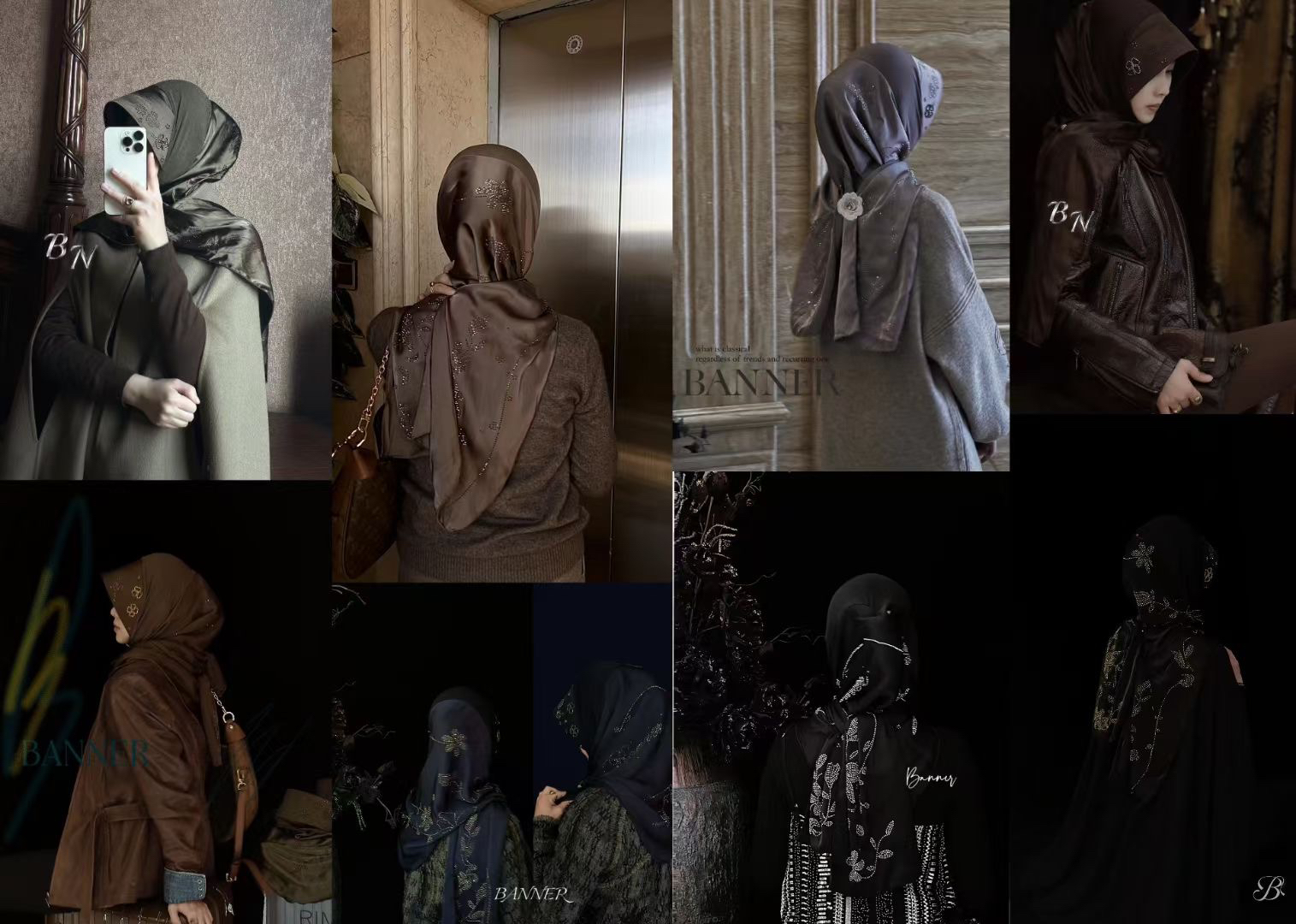 班纳Banner头巾【塔夫绸】不支持退换！