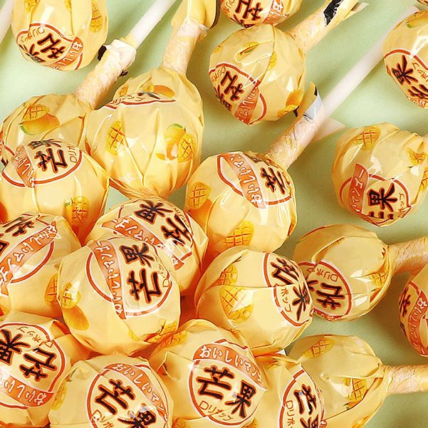 【与辉|同行】东方|甄选芒果味棒棒糖儿童网红高颜值水果味硬糖果休