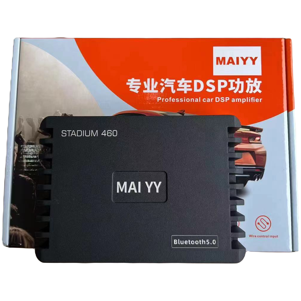 MALYY国产4路DSP功放，带5.0蓝牙电脑调音系统4X75nw
