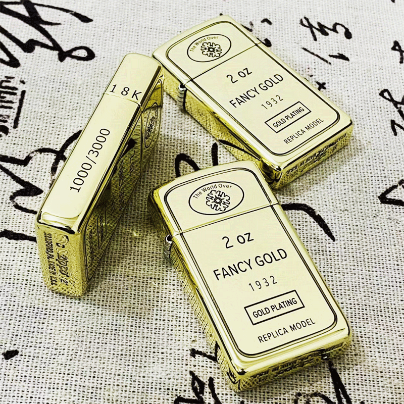 ZIPO/芝宝【官方正品】盔甲机雕刻 1654b雕刻小金砖DYJ1