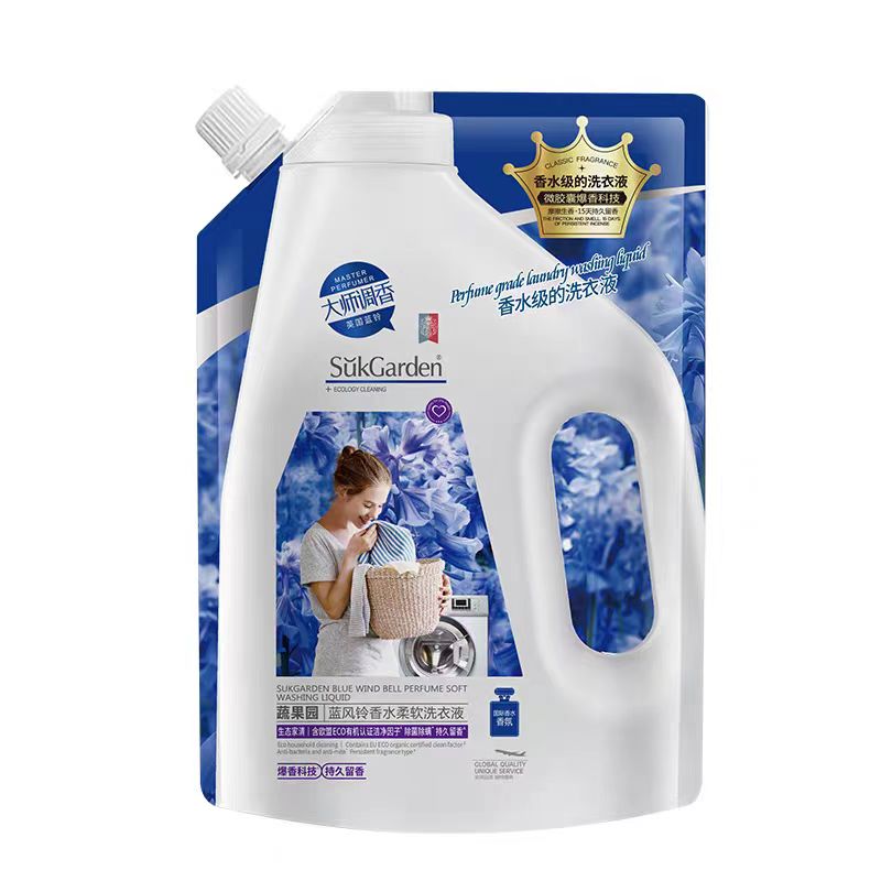 蔬果园蔬果园蓝风铃香水柔软洗衣液（1kg）